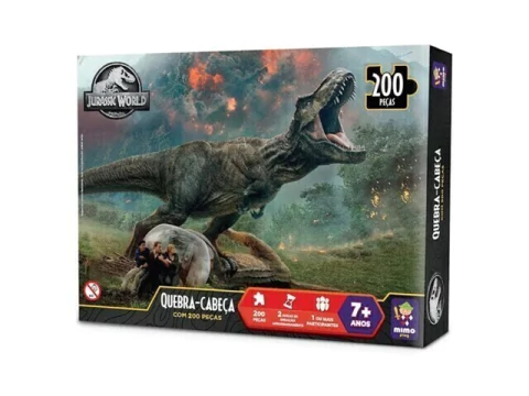 QUEBRA CABECA 200PCS FURIA DO T. REX
