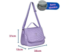 LANCHEIRA TERMICA REBECCA BONBON METALZ RB24053 COR SORTIDA - comprar online