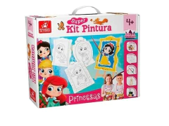 BRINCADEIRA DE CRIANCA SUPER KIT PINTURA PRINCESA