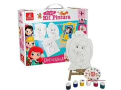BRINCADEIRA DE CRIANCA SUPER KIT PINTURA PRINCESA - comprar online