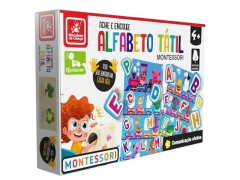 BRINCADEIRA DE CRIANCA EDUC ACHE E ENCAIXE ALFAB TATIL MONTES