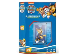 JOGOS BRINQ CARTON PATRULHA CANINA 6 JOGOS EM 1