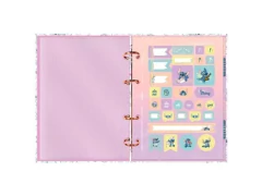 CADERNO FICHARIO ARGOLADO CART S/LOMBO 120FLS STITCH CP SORTIDA