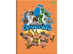 CADERNO BROCHURA PEQUENO CD 48F MINECRAFT CAPAS SORTIDAS - comprar online