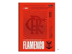 CADERNO BROCHURA PEQUENO 1/4 CD 80FLS FLAMENGO SORTIDOS - Papelaria Visão