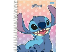 CADERNO COLEGIAL DE 10 MATERIAS 160FLS STITCH CP SORTIDOS - comprar online