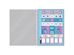 CADERNO COM DISCO 160FLS 10 MATERIAS STITCH CAPA SORTIDA na internet