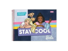 CADERNO DE DESENHO CD 80FLS BARBIE CAPA SORTIDA