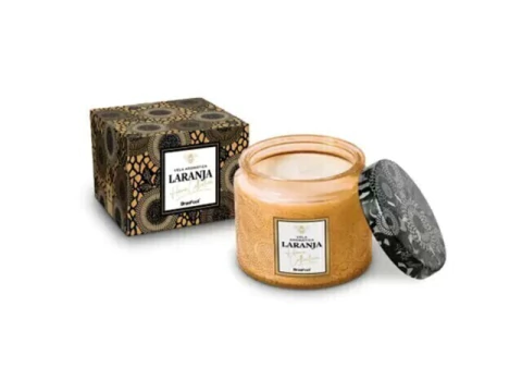 VELA INDIVIDUAL AROMATICA LARANJA