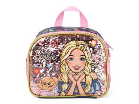 LANCHEIRA TERMICA BARBIE AZUL VETERINARIA PET MATTEL