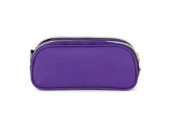 ESTOJO DUPLO ZIPER WANDINHA ROXO - loja online