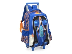 MOCHILA ESCOLAR DE CARRINHO HOTWELLS LARANJA+CARR HOTWELLS
