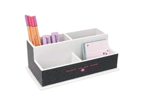 CAIXA MINI ORGANIZADORA PRETO POA ACREDITA NOS SEUS SONHOS