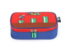 ESTOJO BOX SUPER MARIO BROS AZUL - loja online