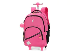 MOCHILA ESCOLAR DE CARRINHO BARBIE PINK na internet