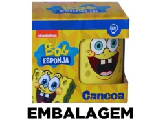 CANECA MINI TINA 100ML BOB ESPONJA - Papelaria Visão