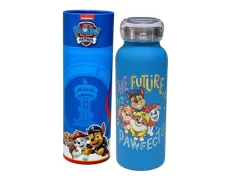 GARRAFA INOX EMBORRACHADA BUBBLE 500ML PAW PATROL TURMA