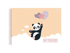 CADERNO DE DESENHO CD ESPIRAL 60F MY FRIEND na internet