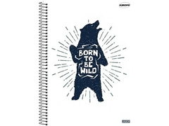 Imagem do CADERNO DE 01 MATERIA CD AD 96FLS KBOM MASCULINO SORTIDOS