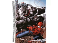 CADERNO DE 01 MATERIA CD B/A 80FLS VENOM - Papelaria Visão
