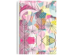 CADERNO DE 01 MATERIA CD AD 96F KBOM FEMININO SORTIDOS - loja online