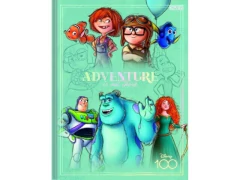 CADERNO COLEGIAL COSTURADO CD 160FLS DISNEY - Papelaria Visão