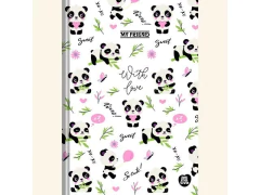 CADERNO BROCHURAO SEM PAUTA CD 80FLS MY FRIEND SORTIDOS