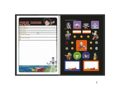 CADERNO BROCHURAO UNIVERS CD 80FLS DRAG BALL CAPAS SORTIDAS