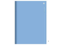CADERNO BROCHURAO UNIVERS CAPA DURA 80FLS COLORS