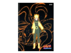 CADERNO BROCHURA PEQUENO 1/4 CD 80FLS NARUTO CAPAS SORTIDAS