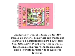 LIVRO DE COLORIR BOBBIE GOODS AZUL ROSA E VERDE CAPA DURA - comprar online