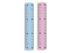 REGUA 15 CM INQUEBRAVEL CORES SORTIDAS - comprar online