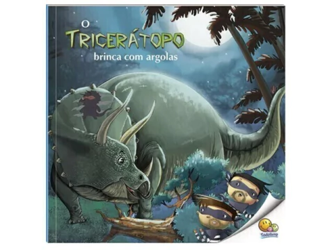 LIVRO MUNDO DOS DINOSSAUROS,O: TRICERATOPO PT(N3)