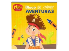 MINIBLOCO DE COLORIR A: AVENTURAS