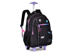 MOCHILA ESCOLAR DE CARRINHO RAFA LUIZ INFANTIL