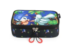 ESTOJO BOX PRETO SONIC LUXCEL - Papelaria Visão