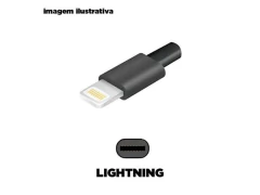 CABO LIGHTNING IPHONE PVC 2M PRETO VQ-D88 - comprar online