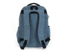 MOCHILA ESCOLAR DE COSTAS JUVENIL TIPO JEANS - comprar online