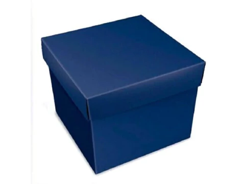 CAIXA PRESENTE 22X22X18CM AZUL ROY AR5