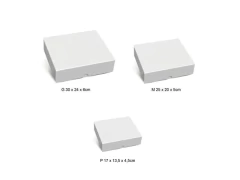 CAIXA RETANGULAR C TAMPA FUNDO C KIT FEC MENSAGENS G 30X24X6CM - comprar online