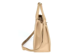 BOLSA ALCA DUPLA SINTETICA BEGE - Papelaria Visão