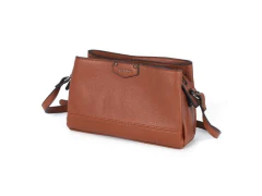 BOLSA SINTETICA FEMININA MARROM - comprar online