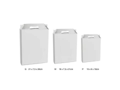 CAIXA MALETA RETANGULAR VERTICAL TULIPS G 21X7,5X26CM - comprar online