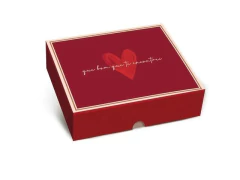 CAIXA RETANGULAR TAMPA FUNDO NEW SEASON LOVE M 25X20X5CM