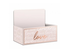 CAIXA DISPLAY SERENA C HOT STAMPING 27,5CMX11,5CMX18,5CM