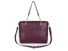 Imagem do BOLSA SINTETICA FEMININA AMEIXA COM ALCA DUPLA
