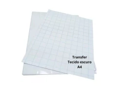 PAPEL TRANSFER TECIDO ESCURO 235G/M² A4 05FOLHAS DER4 - comprar online
