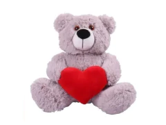 URSO FOFINHO P AREIA CORACAO 30CM