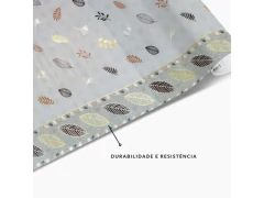 TOALHA DE MESA DUBAI CINZA MOD7118B 1370MM METRO na internet