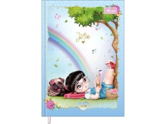 AGENDA COSTURADA M3 PETIT JOLIE CAPAS SORTIDAS 10,5X14,8CM - Papelaria Visão